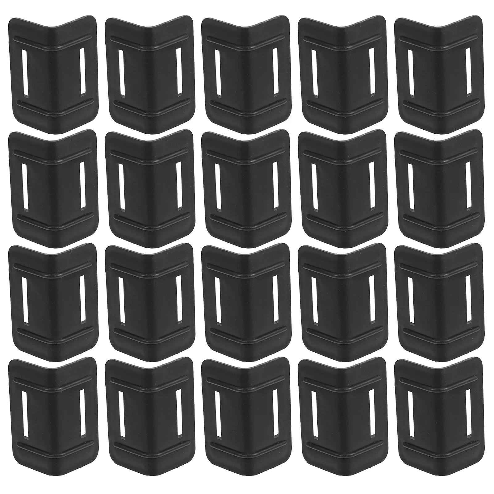 100 Pcs Bundling to Prevent Strangulation and Edge Protection L-shaped Packaging Corner Protector Protectors Anti Pp Moving