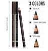 24HR Wear Smudge Waterproof Eyebrow Pencil Makeup Easy Color Natural Black Brown Eye Brow Pen Beginner Practice Cosmetic Tools 2