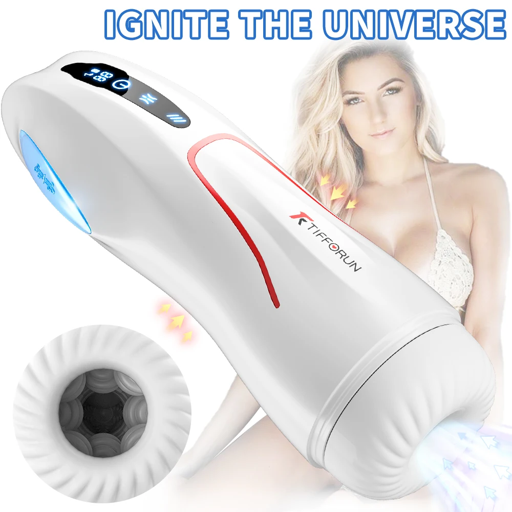 

Masturbator Cup Sucking Vibration Men's Aircraft Cup Fully Automatic Vocal Masturbation Cup Device Sexy Adult Sex Toys for Man