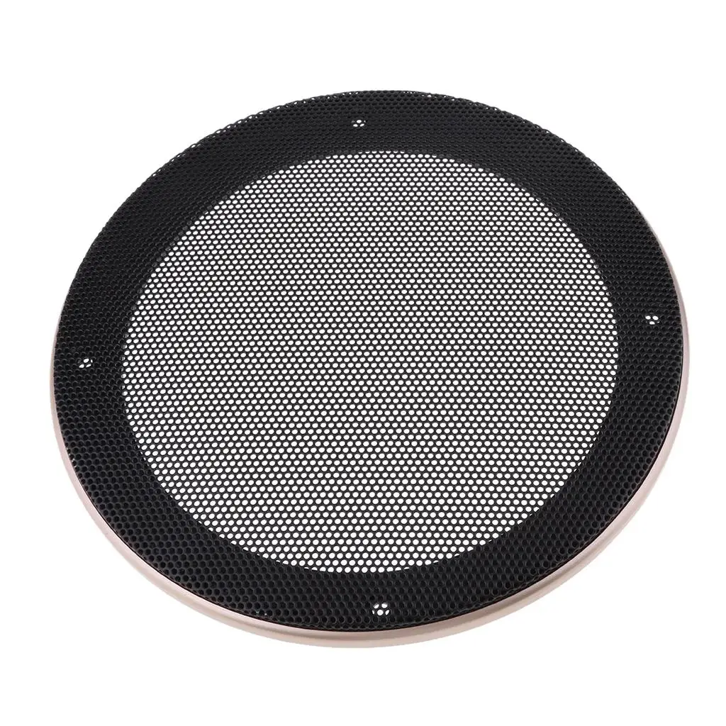 6.5\\\`\\\` Champagne Speaker Decorative Circle SubWoofer Grill