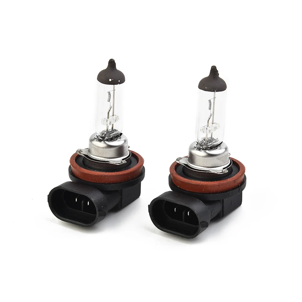 2pcs 12v 55w H11 Halogen Bulb 4300K Quartz Glass Car Fog Light Auto Lamp Halogen Headlight Bulbs White Fog Lights Car Accessory 6