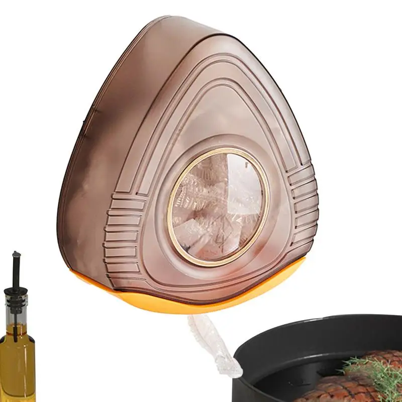 벽걸이 거치대 클링필름 보관함, 다기능 가방 정리함, 대용량 투명 필름 커버