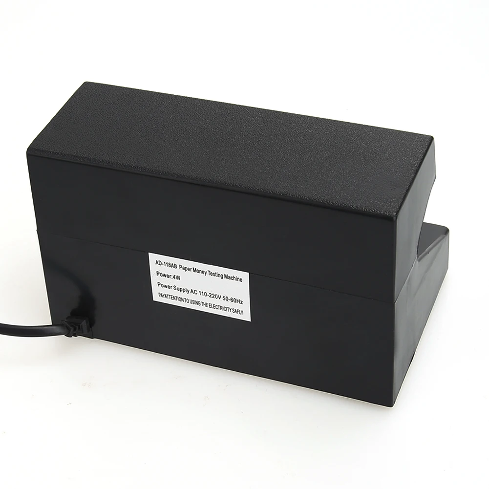 UV light practical counterfeit bill currency fake money detector checker EU plug black color 183x82x90 mm forged money tester money detector pen