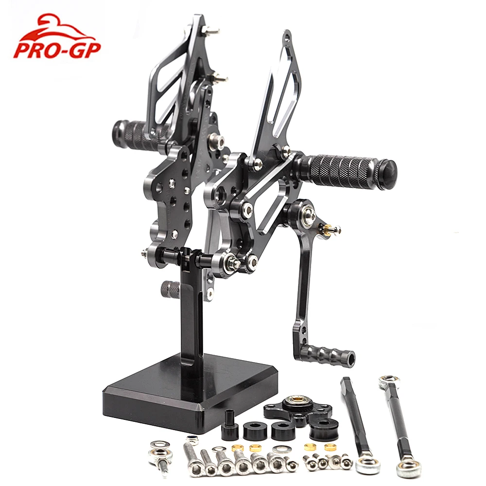 

For Honda CBR1000RR CBR 1000RR 2004-2007 2004 2005 2006 2007 Motorcycle Adjustable Rearset Footpeg Footrest Pedal Peg Rear Set