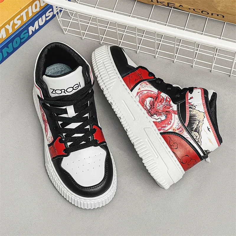 2024New أنيمي الكرتون عالية أعلى النمط الصيني التن...