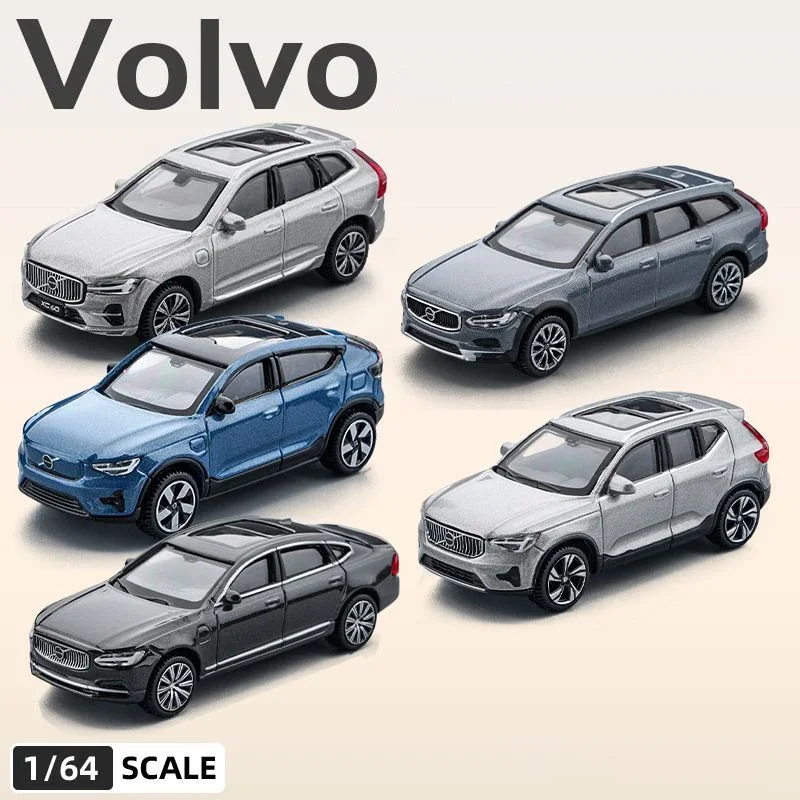 1:64 Volvo XC60 XC40 S90 C40 V90 Zeek Alloy Car Diecast Toy