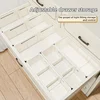 Adjustable Drawer  - Retractable Divider Storage Box for Bedroom, Bathroom, Kitchen, Office.     Ideal for Underwear, Cosmetics 4