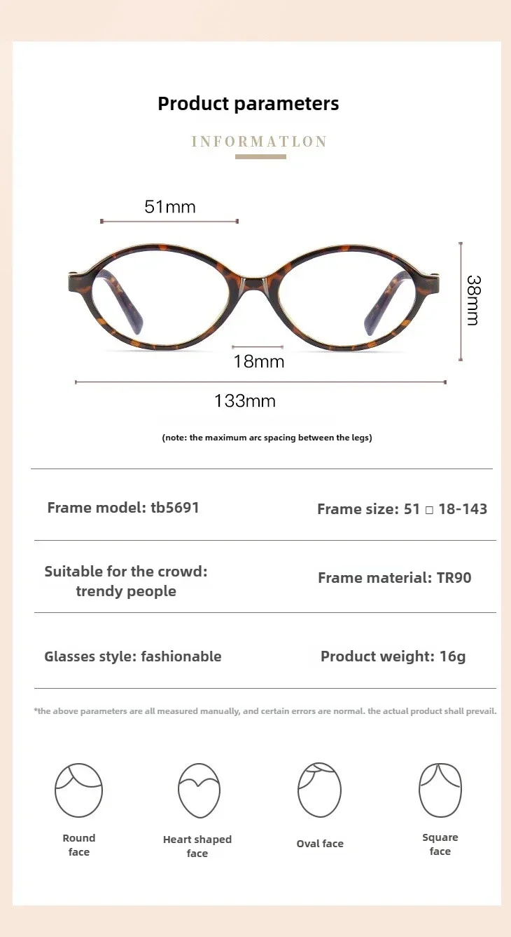 Oval Reading Glasses - Classic Oval Frames With Photochromic Lenses For Women Small Frames