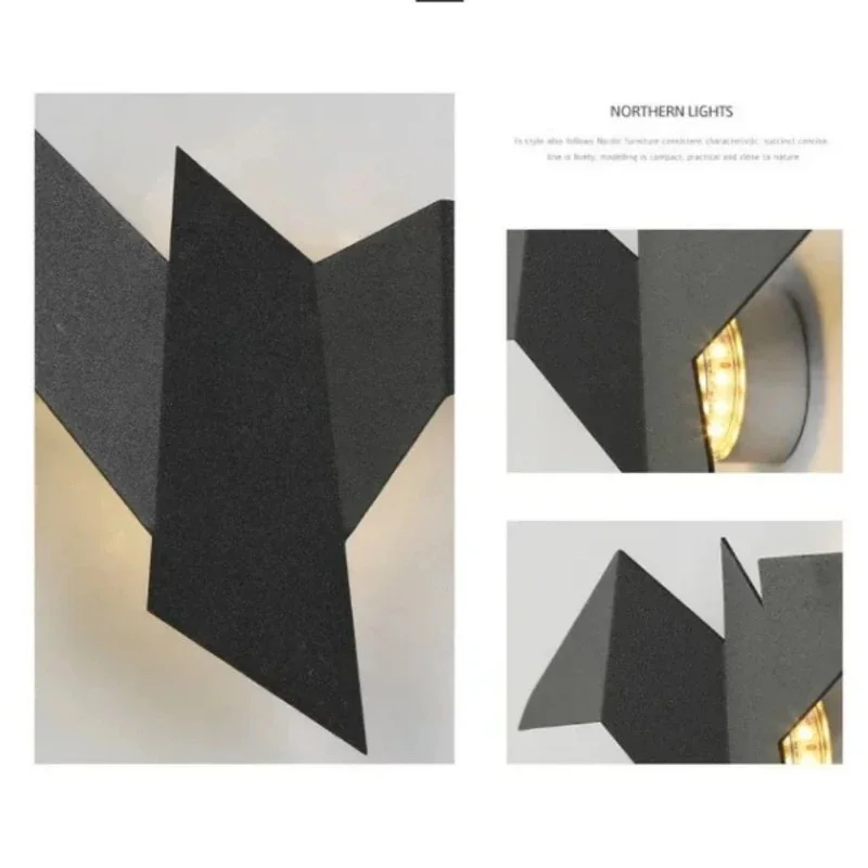 Bird Wall Lamp Interior Decoration Lamp For Bedside Living Room Bedroom