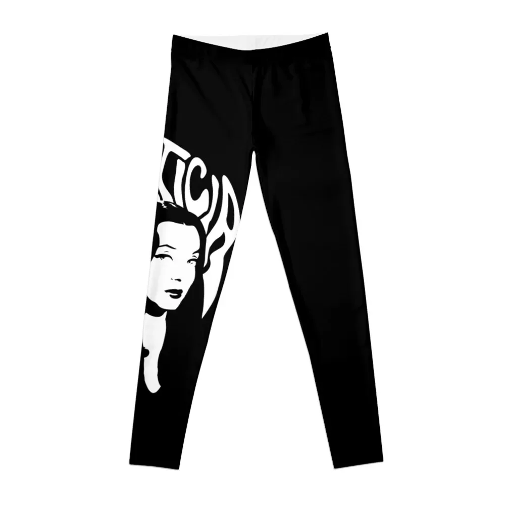Morticia Addams Leggings Abbigliamento Fitness Sport Per Palestra Fitness Donna Fitness Donna Leggings Da Donna