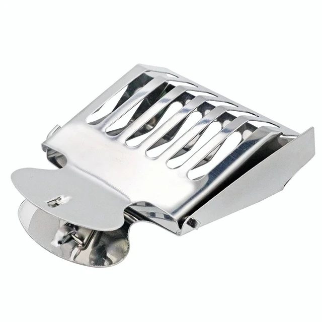 1Dcs Méh Queen Catcher Klip Rozsdamentes Acél Ketrec Méhészeti Felszerelés Szerszám Méhész Elszigetelő Szoba - Image 6