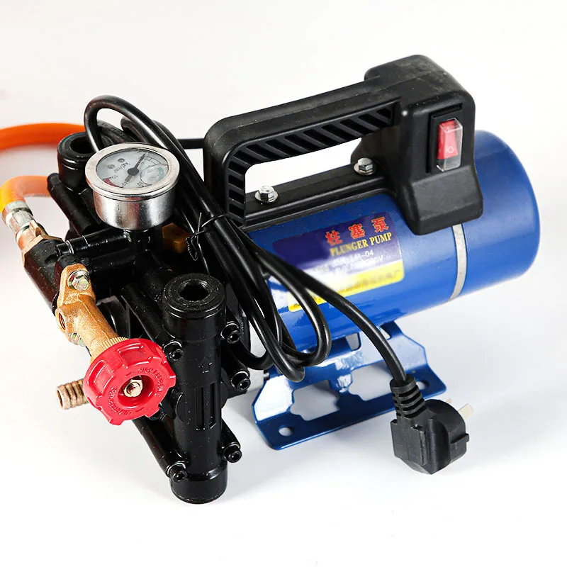 Portable plunger pump 12V/24V/48V/60V/220V agricultural sprayer electric  high pressure pump spray car wash irrigation sprayer - AliExpress