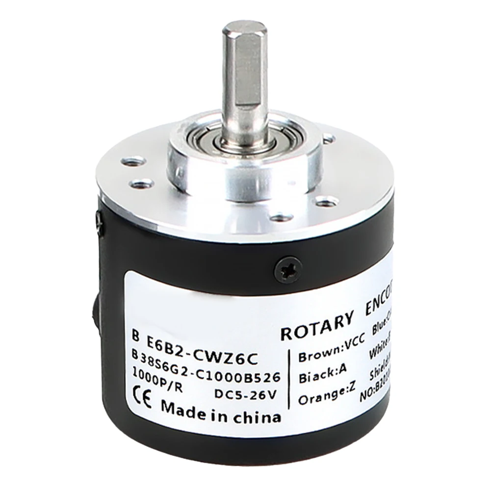 

Incremental Encoder E6B2-CWZ6C Voltage Npn Push Pull Phase Pulse 100 200 300p/r Rotary Photoelectric Incremental Encoder Tools