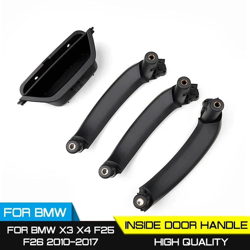 

Black/Beige Car Inner Door Handle Trim Panel Handle Auto Interior Door Handles For Bmw X3 F25 X4 F26 2010 2011 2012-2017