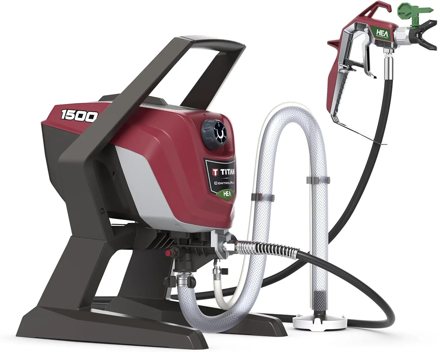 1500 0580005 High Efficiency Airless Paint Sprayer HEA Technology Decreases Overspray By Up To 55% While Delivering Softer Spray
