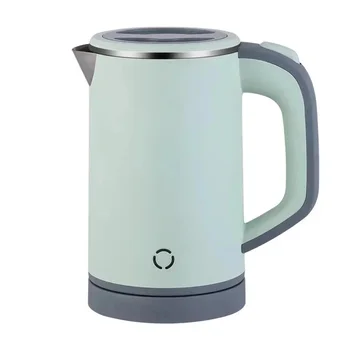 110V 220V 600W 0.8L Small Portable Household Kettle Heating Kettle Electric Kettle Separate Base 304 Stainless Steel Material 1