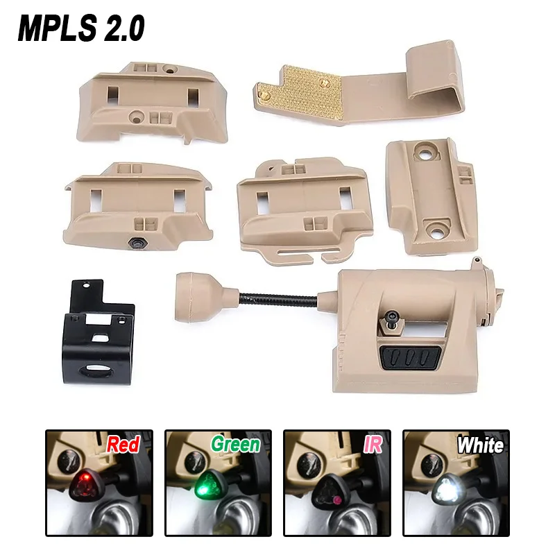 ウエポンライト WADSN多機能LEDライト 赤点灯 ウエポンライト WADSN多機能LEDライト 赤点灯 ウエポンライト