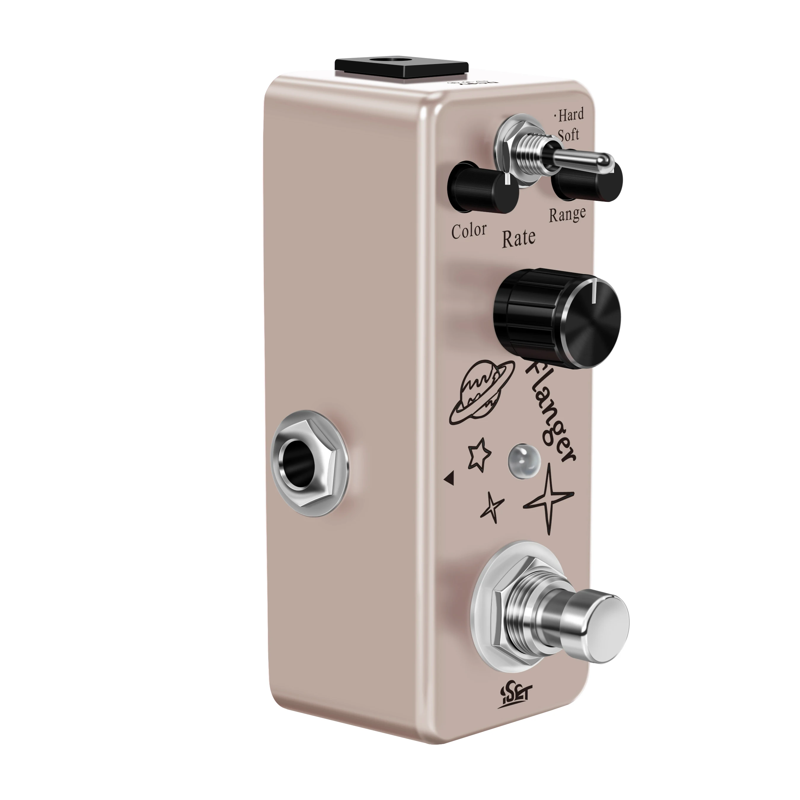 ISET PD-5 Analog Flanger Guitar Effect Pedal Flanging for Electric Guitar Bass True Bypass