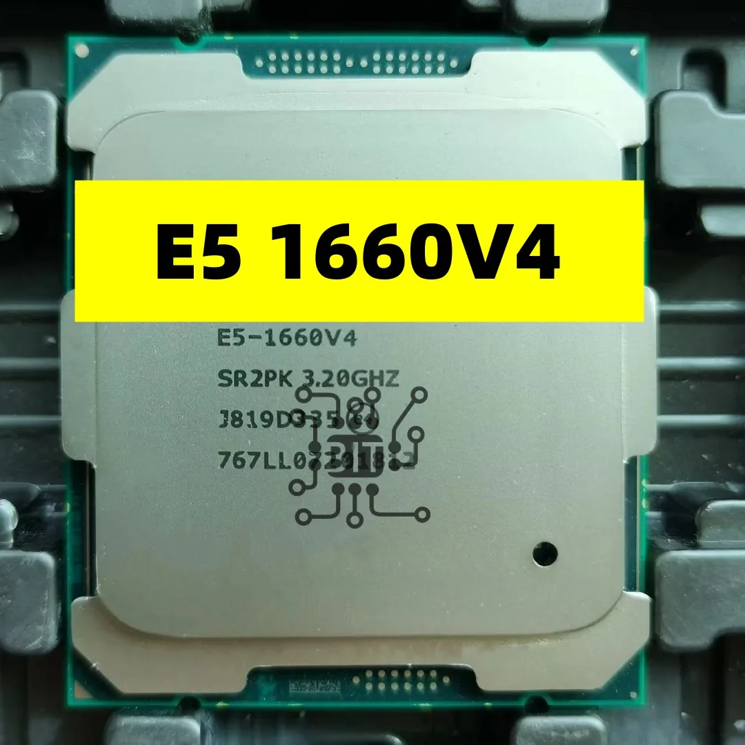 Processador Xeon E51660v4 Cpu 3.20ghz 20m Núcleos Lga20113 e5 1660v4