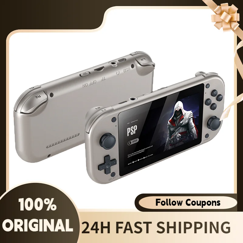 

[2023]M17 Handheld Game Console 4.3"LCD Screen 480*272 Resolution Builtin 20000 Retro Games EMUELEC Video Portable Game Console