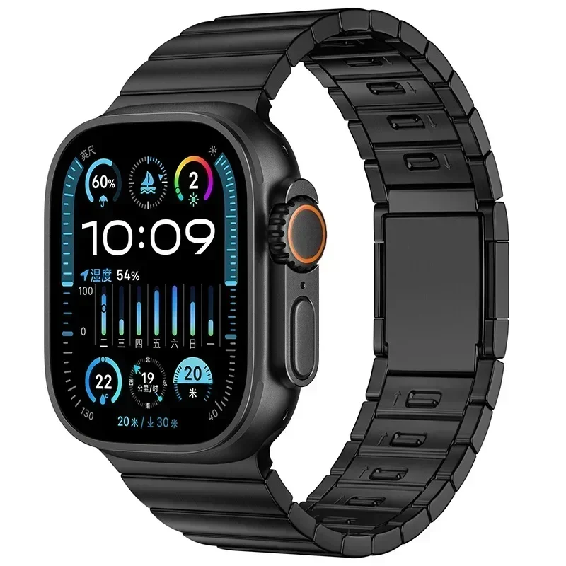 Premium Metal Magnetic Buckle Quick-Release Watch Strap