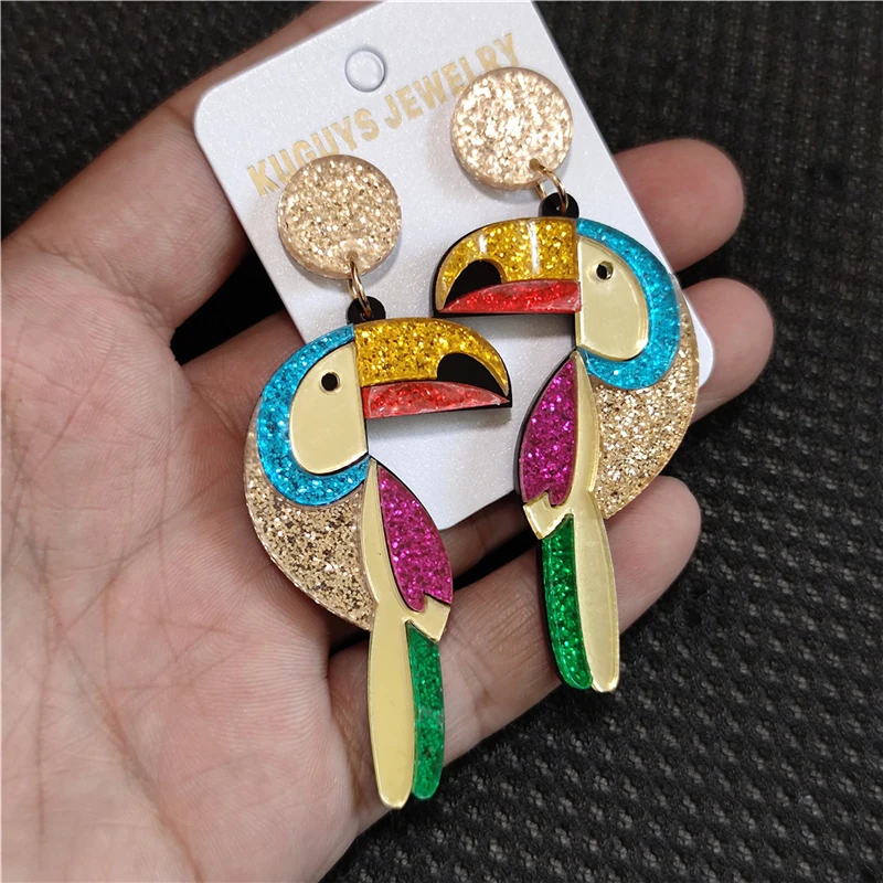 Fashion Bird Earrings - Image 3
