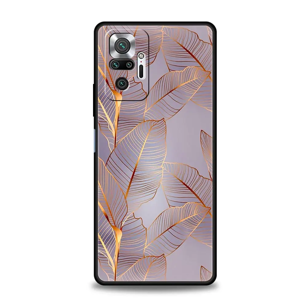 Rose Gold Art Soft TPU Phone Case