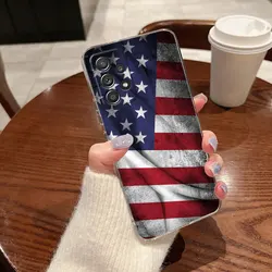 Patriotic American Flag Eagle Phone Cover - Samsung A22 5G (PTTM - CLS 01)