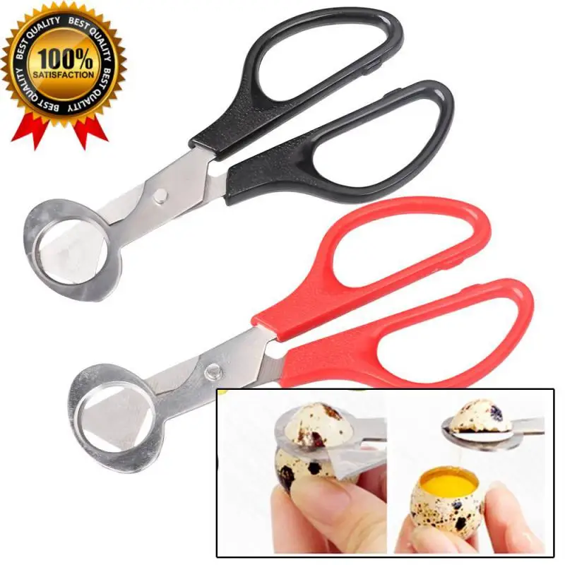 Quail Bird Egg Scissors Stainless Steel Cutters Eggshell Opener Kitchen Tools