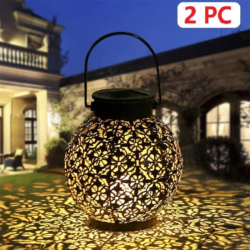 Ruifaya Luz LED Solar Con Fora De Faro Luz LED Solar Para Valla De Jardín, Haz De Calle, Luz
