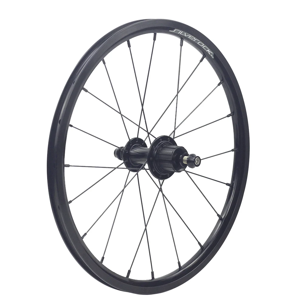 Silverock Hub003-N6 Ruota Posteriore Per Bicicletta 7 Velocità 16X1 3/8 "349 Per Brompton 3Sixty Bicicletta Pieghevole Ultraleggera 6 Ruote
