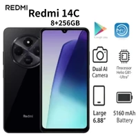 2026 new Redmi 14C 8+256GB, 120Hz, 50MP + 13MP dual camera, 5160mAh high-capacity battery 2