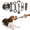 Cotton rope dog toy, suitable for small and medium-sized dog breeds, interactive, grinding and training 1