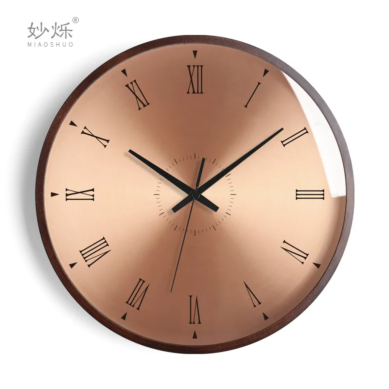 Large Round Wall Clock Color:12;Sheet Size:16 inch