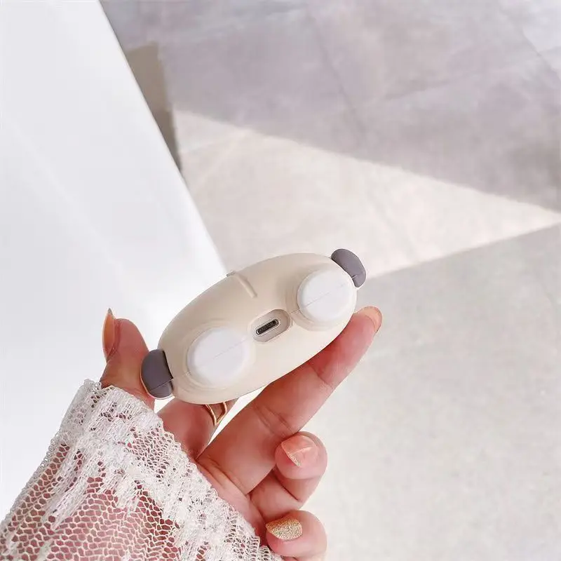Creative Cute Seal Hoodie Shark Earphones Suitable for Apple Airpods 1/2 3 4 Pro Pro2 Silicone Protective Case