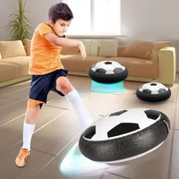 Magic Air Power Hover Soccer Ball with LED Lights Training Football Game Indoor Outdoor Toys Gifts for Kids Boys Girls