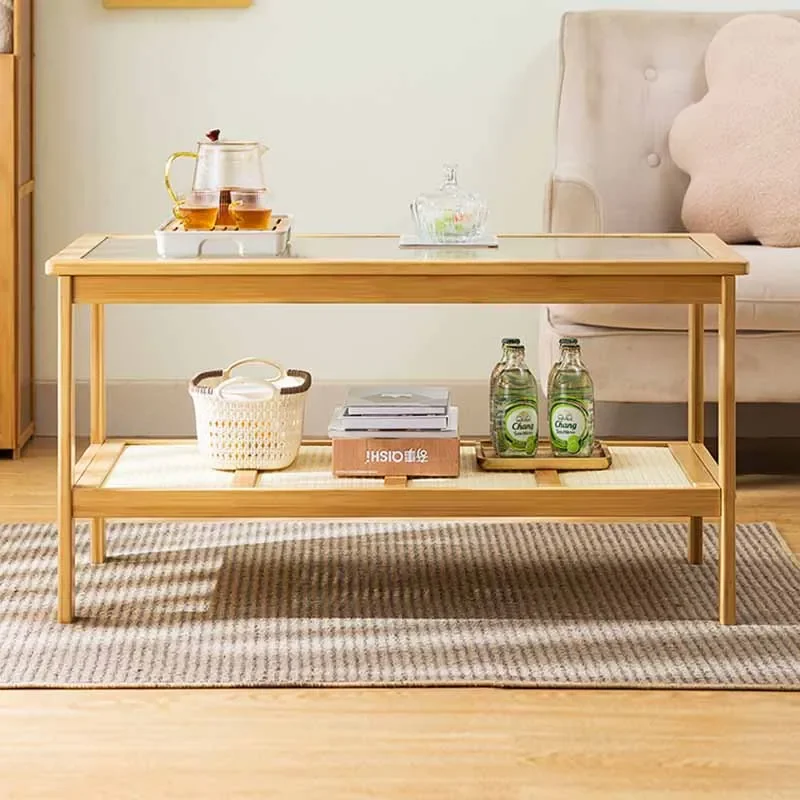 Aesthetic Room Furniture Side Table Wooden Corner Table Simple Modern Coffee Dining Tv Night Service Stolik Kawowy Nordic Middle