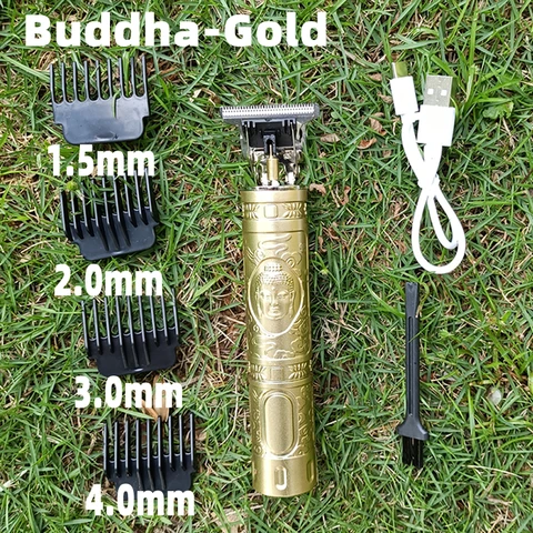 T9 0mm Professional Hair Clipper Beard Trimmer Electric Rechargeable Men Hair Shaver Beard Barber Hair Cut Cutting Machine