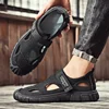 New Summer Breathable Sandals Outdoor Net Surface Beach Shoes Leisure Hollow Deodorant Soft Sole Wear-resistant Frame  Shoes 4