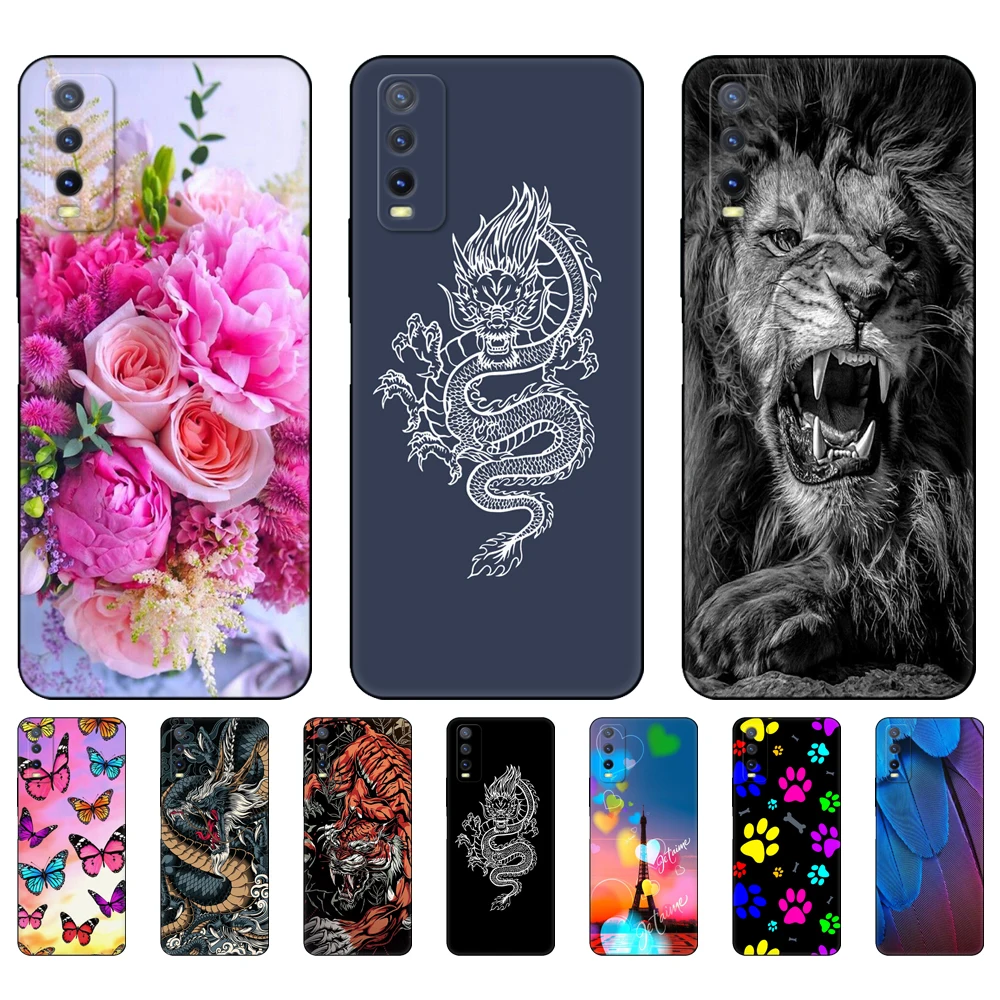 For Vivo Y20 Case Silicon Back Cover Phone Case For Vivo Y20 Y 20