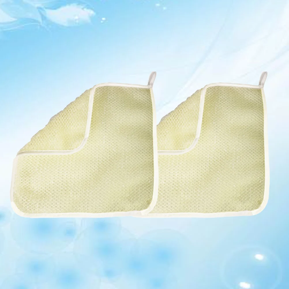 

2Pcs Bathing Towel Body Washing Scrubber Exfoliating Bath Towel Wash Cleaning Tool