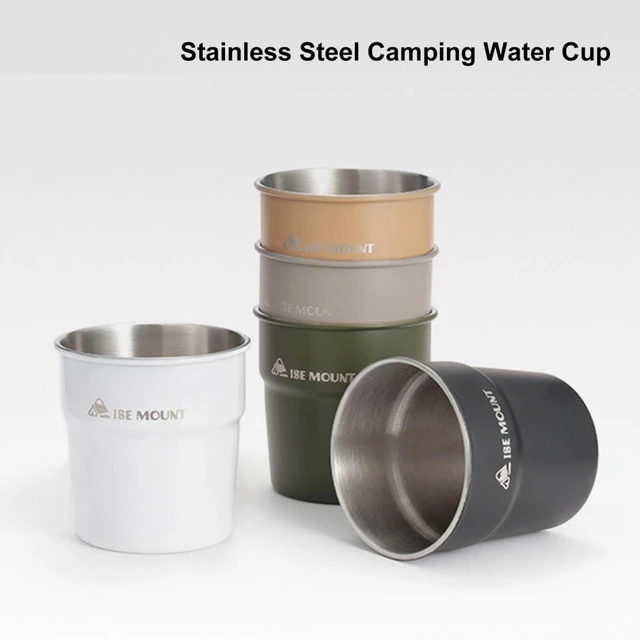 350ml/500ml Stainless Steel Mugs Metal Travel Mugs Tumbler Pint Glasses Cups  Outdoor Camping Drinking Coffee Tea Beer Promotion - Mugs - AliExpress