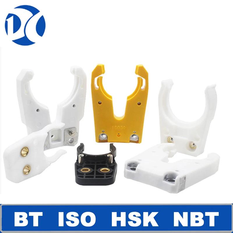 

Engraving Machine Automatic Tool Change Tool Holder ISO30 BT30 BT40 HSK63F NBT30 Tool Holder Handle Claw Tool Holder Clamp