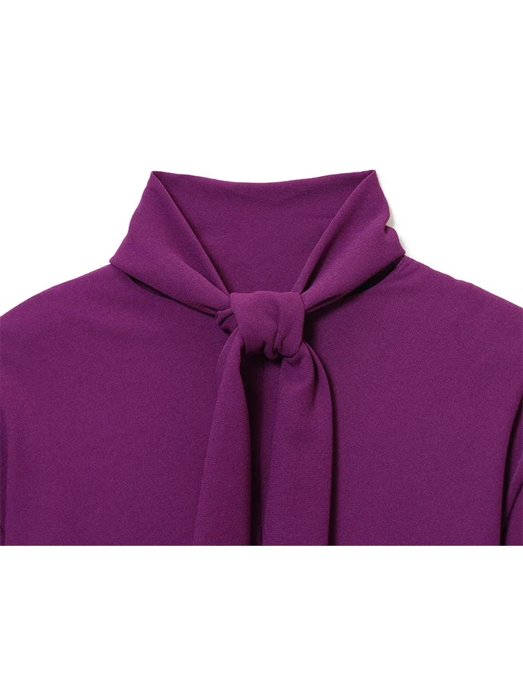 Fashion Women Solid Halter Scarf Neck Dress Long Sleeve Fit Pullover Short Dress Elegant Lady Holiday Evening Party Outfit