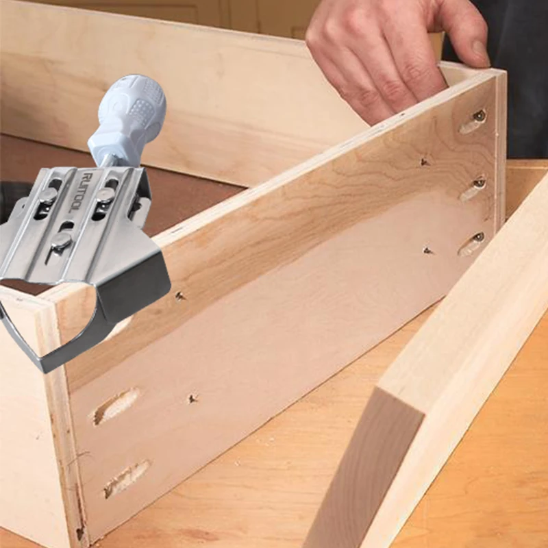 Morsetti Angolari 90 Gradi Per Legno - 4 Pezzi Per Costruire Cornici, Scatole E Mobili - Foto 4