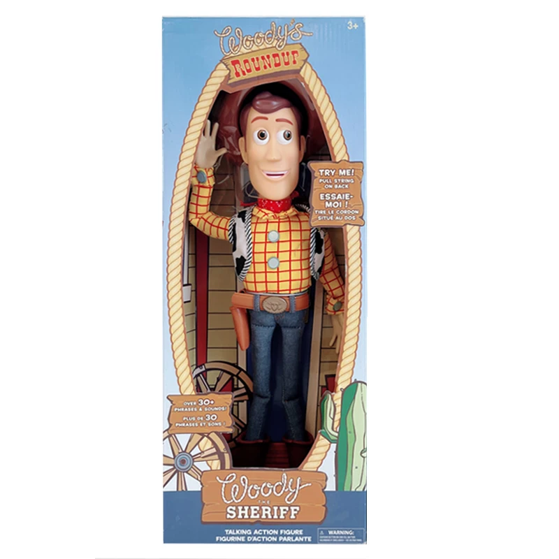Disney World Toy Story Woody Vocal Toy Doll Jessie Mobile Doll Handmade Christmas New Year Birthday Gift