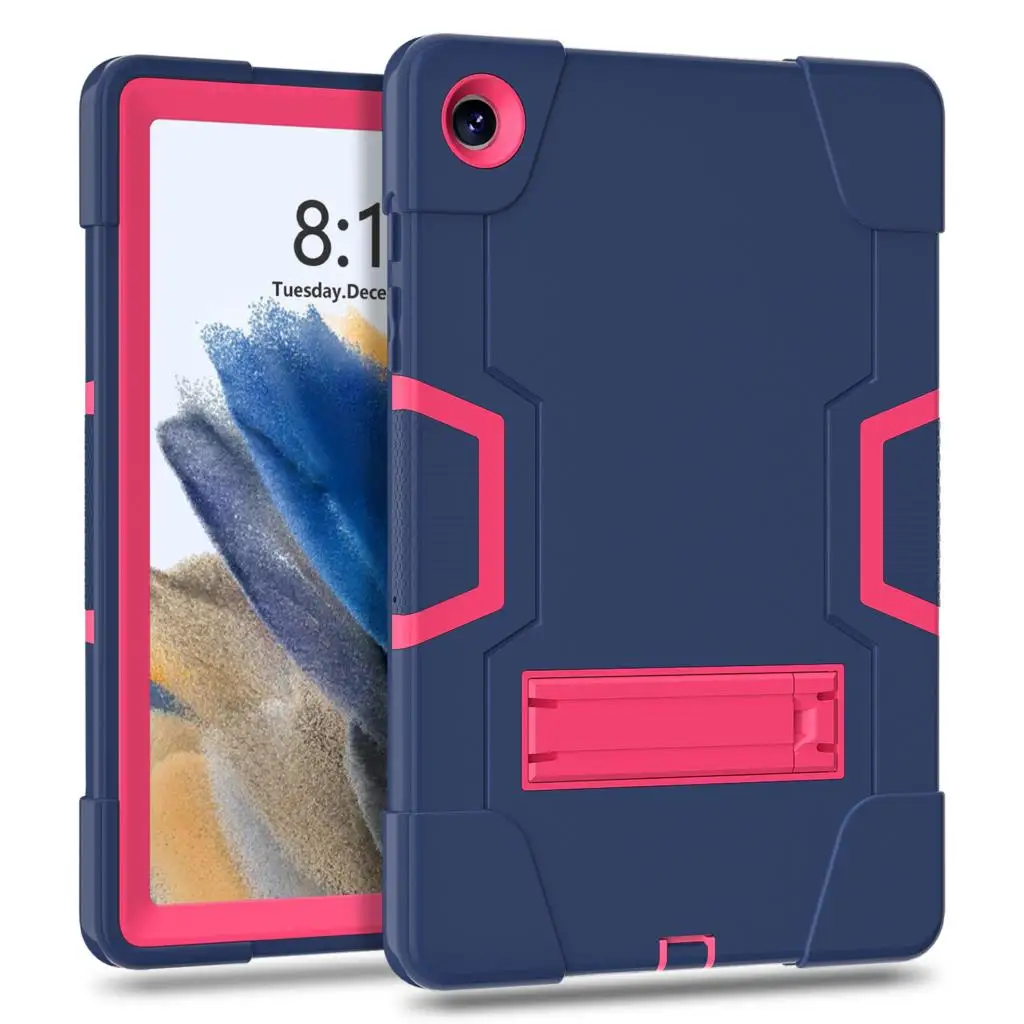 Kids Safe Silicone Hybrid Stand Cover Case
