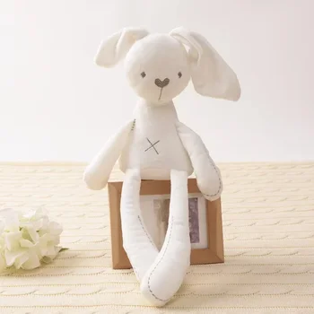 Cute Cartoon Long Ears Rabbit Doll Baby Soft Plush Toys For Children Bunny Sleeping Mate Children Stuffed Plush Animal Toy