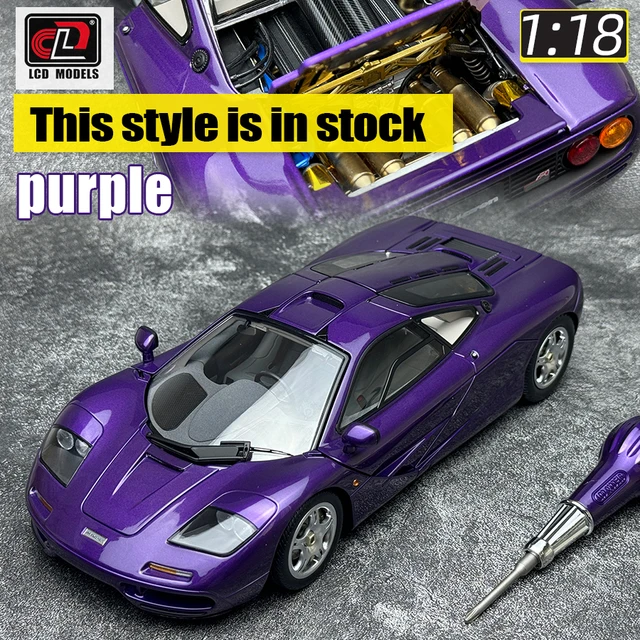 LCD model 1:18 NewS FOR McLaren F1 XP5 alloy car model sports car