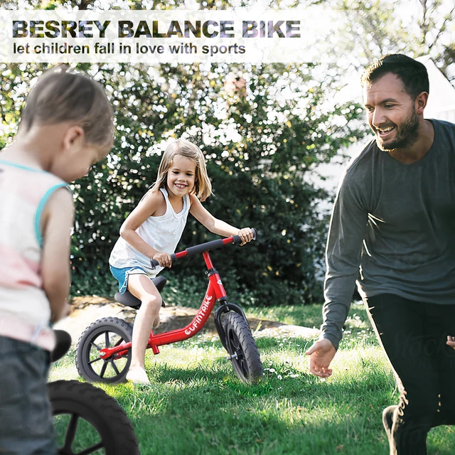 Besrey Balance Bike 2 Year Old Above Toddler Bike Baby Bike for Kids Ages 2-4 Years Old (Under 25 Kg) Balance Training 3